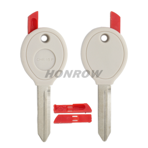 For Chrysler transponder key blank can put TPX long chip