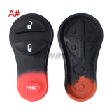 For Chrysler 2/2+1/3/3+1 Button remote key pad