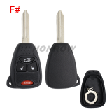 For High Quality GTL Chrysler 2/3/2+1/3+1/4+1/5+1 button remote key shell Stronger enhanced Version