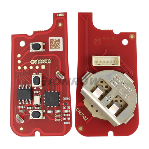 XHORSE XKTO20EN For Toyota Style 3 button Wire Universal Remote Key