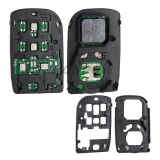 For Honda 4 button Smart Remote Car key with 433MHZ 4A Chip  FCC ID : KR5TP-4