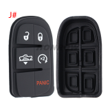 For Chrysler 2/2+1/3/3+1/4/4+1 button remote key pad