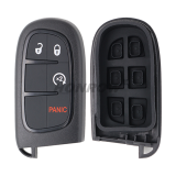 For Chrysler 2/2+1/3/3+1/4/4+1 button remote key shell without logo