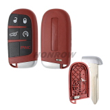 For Chrysler 4+1 SUV button remote key shell