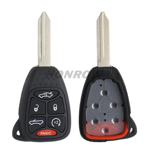 For High Quality GTL Chrysler 4+1/5+1 button remote key shell Stronger enhanced Version