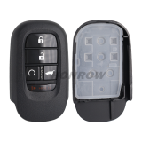 For Honda HR-V CR-V Accord Civic 4+1 button smart remote Key with  4A Chip 433.92MHz  FCCID:KR5TP-4