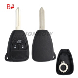 For High Quality GTL Chrysler 2/3/2+1/3+1/4+1/5+1 button remote key shell Stronger enhanced Version