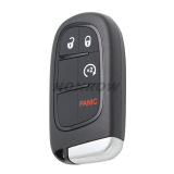 For Chrysler 2/2+1/3/3+1/4/4+1 button remote key shell without logo