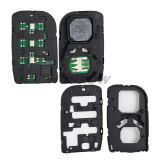For Honda 3 button Smart Remote Car key with 433MHZ 4A Chip  FCC ID : KR5TP-4