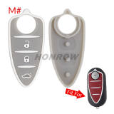 For Alfa 3 button remote key pad，please choose the color.