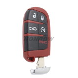 For Chrysler 4+1 button flip remote key shell