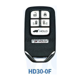 Lonsdor Honda HD30-0F 5+1 button smart key Support ID46 ID47 ID4A chip,Frequency313.56/314.12/313.85/433.66/434.18/433.92 98% Coverage 2013-2025 50+ Models All Honda Keys CIVIC'ACCORD CR-V ODYSSEY HR-V.etc