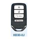 Lonsdor Honda HD30-0J 3+1 button smart key Support ID46 ID47 ID4A chip,Frequency313.56/314.12/313.85/433.66/434.18/433.92 98% Coverage 2013-2025 50+ Models All Honda Keys CIVIC'ACCORD CR-V ODYSSEY HR-V.etc