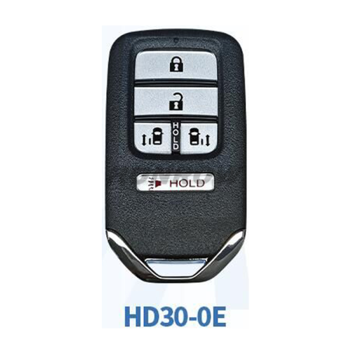 Lonsdor Honda HD30-0E 4+1 button smart key Support ID46 ID47 ID4A chip,Frequency313.56/314.12/313.85/433.66/434.18/433.92