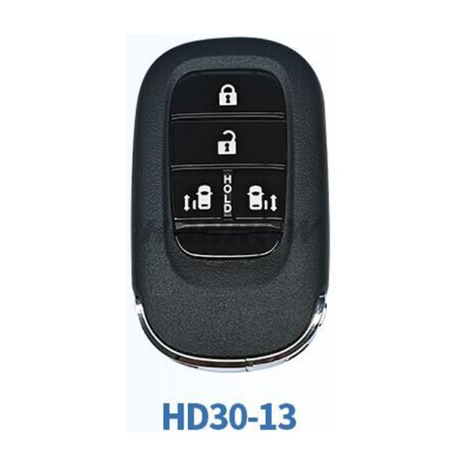 Lonsdor Honda HD30-13 4 button smart key Support ID46 ID47 ID4A chip,Frequency313.56/314.12/313.85/433.66/434.18/433.92 98% Coverage 2013-2025 50+ Models All Honda Keys CIVIC'ACCORD CR-V ODYSSEY HR-V.etc
