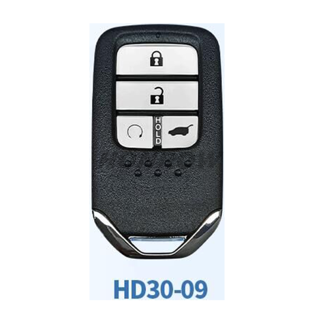 Lonsdor Honda HD30-09 4+1 button smart key Support ID46 ID47 ID4A chip,Frequency313.56/314.12/313.85/433.66/434.18/433.92 98% Coverage 2013-2025 50+ Models All Honda Keys CIVIC'ACCORD CR-V ODYSSEY HR-V.etc