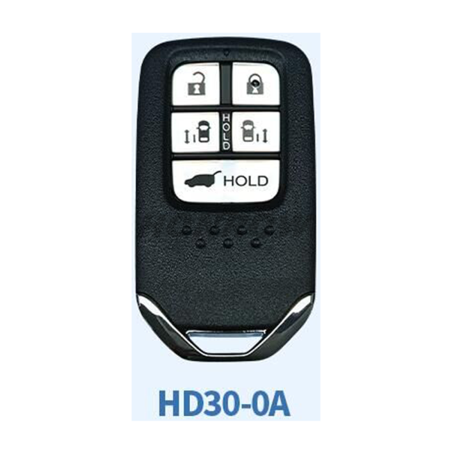 Lonsdor Honda HD30-0A 5 button smart key Support ID46 ID47 ID4A chip,Frequency313.56/314.12/313.85/433.66/434.18/433.92