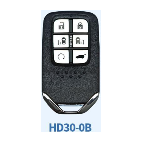 Lonsdor Honda HD30-0B 6 button smart key Support ID46 ID47 ID4A chip,Frequency313.56/314.12/313.85/433.66/434.18/433.92