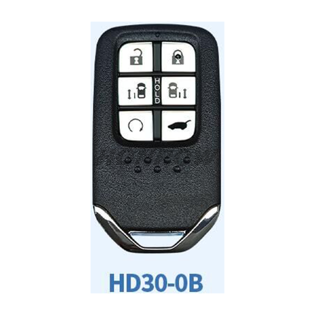 Lonsdor Honda HD30-0B 6 button smart key Support ID46 ID47 ID4A chip,Frequency313.56/314.12/313.85/433.66/434.18/433.92