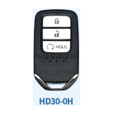 Lonsdor Honda HD30-0H 3 button smart key Support ID46 ID47 ID4A chip,Frequency313.56/314.12/313.85/433.66/434.18/433.92 98% Coverage 2013-2025 50+ Models All Honda Keys CIVIC'ACCORD CR-V ODYSSEY HR-V.etc
