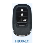 Lonsdor Honda HD30-1C 4 button smart key Support ID46 ID47 ID4A chip,Frequency313.56/314.12/313.85/433.66/434.18/433.92 98% Coverage 2013-2025 50+ Models All Honda Keys CIVIC'ACCORD CR-V ODYSSEY HR-V.etc