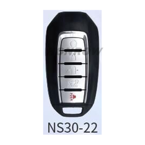 Lonsdor Nissan NS30-22 4+1 button smart key with ID46 ID47 ID4A Chip , Frequency 315MHz 433.92Mhz  98% Coverage2008-202550+ Models ALL NISSAN/INFINITE KEYS ALTIMA SENTRA PATROL ROGUE X-TRAIL etc.