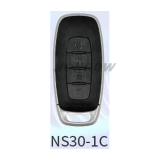 Lonsdor Nissan NS30-1C 4 button smart key with ID46 ID47 ID4A Chip , Frequency 315MHz 433.92Mhz  98% Coverage2008-202550+ Models ALL NISSAN/INFINITE KEYS ALTIMA SENTRA PATROL ROGUE X-TRAIL etc.