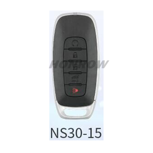 Lonsdor Nissan NS30-15 4+1 button smart key with ID46 ID47 ID4A Chip , Frequency 315MHz 433.92Mhz  98% Coverage2008-202550+ Models ALL NISSAN/INFINITE KEYS ALTIMA SENTRA PATROL ROGUE X-TRAIL etc.