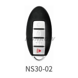Lonsdor Nissan NS30-02 3+1 button smart key with ID46 ID47 ID4A Chip , Frequency 315MHz 433.92Mhz  98% Coverage2008-202550+ Models ALL NISSAN/INFINITE KEYS ALTIMA SENTRA PATROL ROGUE X-TRAIL etc.