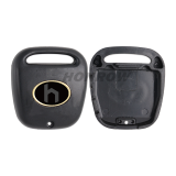 For Toyota 2 button remote key blank with TOY43 blade (with light hole)