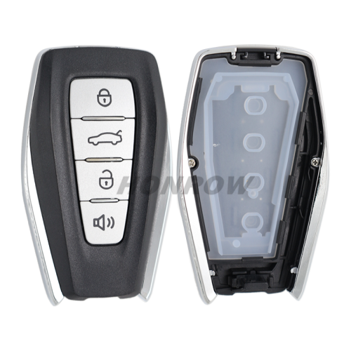 For Geely 4 button remote key blank