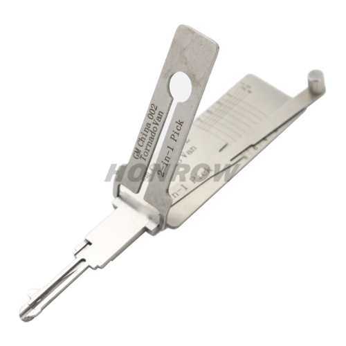 Lishi Tool GM CHINA 002 TornadoVan 2 in 1 lock pick lishi style lock pick 2 in 1 tool for NIO