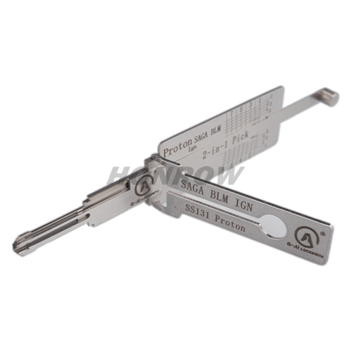 Lishi Tool SAGA BLM IGN SS131 Proton 2 in 1 lock pick lishi style lock pick 2 in 1 tool for proton
