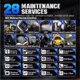 TOPDON Artidiag 800 BT Mid-level Diagnostic Tool Auto Diagnostic Scan Tool Bi-Directional Control All System Code Reader Active Test