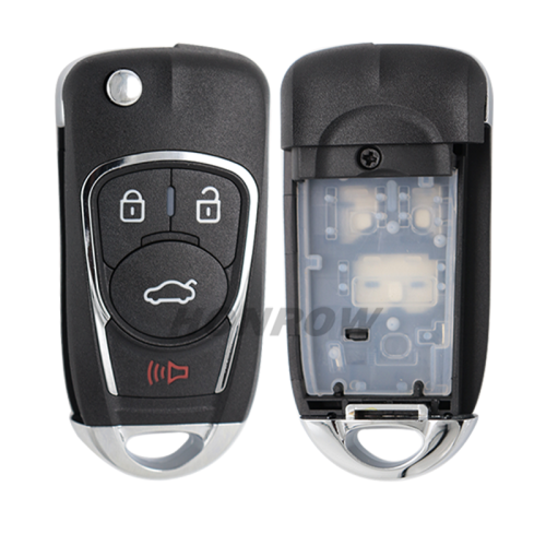 KEYDIY 4 button B22-4 remote key shell without key blade