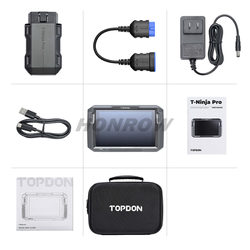 TOPDON T-Ninja Pro Key Programmer PIN Reading All Keys Lost Supports CAN FD DOIP
