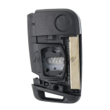For VW Golf7 3 button remote key shell with HU162t blade
