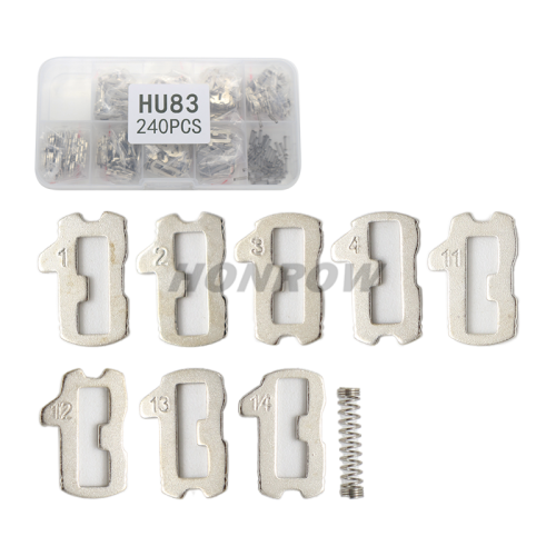 For Peugeot Lock Parts Wafer Kit Reed Tumbler for Peugeot Hu83 (200 pieces)