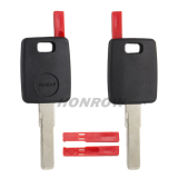 For Audi Transponder Key Blank with HU66 key blade