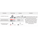 OBDSTAR CAN DIRECT-V2 Main Cable for JEEP/CHRYSLER Dedicated Can-C Bus Connector