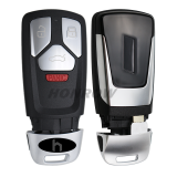 For Audi allroad  B9 Q5 Q7 TT TTS keyless 3/3+1 button remote key blank