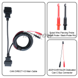 OBDSTAR CAN DIRECT-V2 Main Cable for JEEP/CHRYSLER Dedicated Can-C Bus Connector
