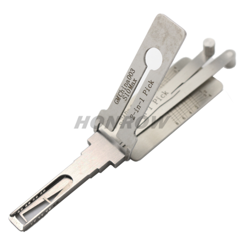 Lishi Tool GM CHINA003 S10Max 2 in 1 lock pick lishi style lock pick 2 in 1 tool