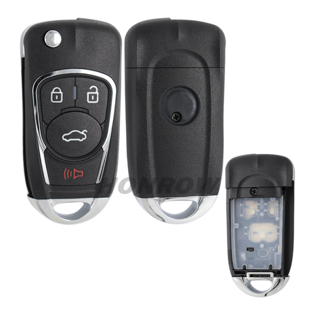 KEYDIY 4 button B22-4 remote key shell without key blade