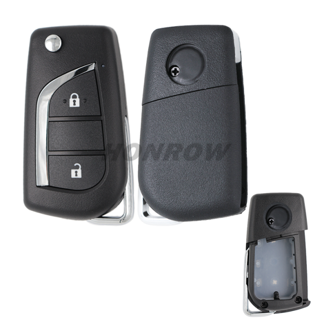 KEYDIY B13  2 button remote key shell without key blade