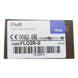 NICE Flo Flor-s Flo2r 433.92mhz Rolling ON1 ON2 ON4 INTI1L INTI2L INTI1Y INTI2Y Remote electric gate, telescopic door, garage MOQ:5PCS