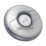 For new Benz smart 3 button key shell without logo