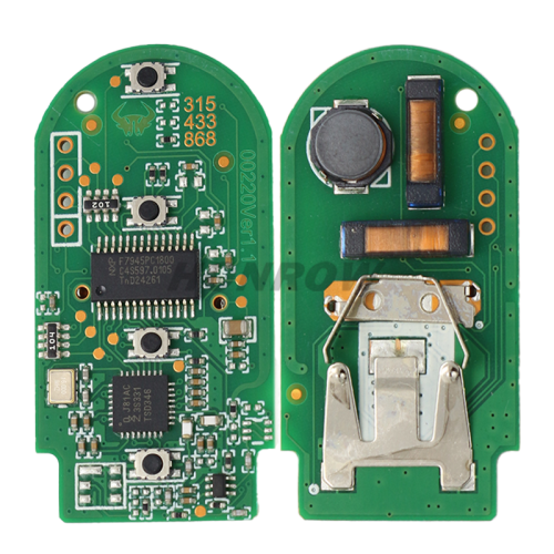 For AfterMarket BMW smart card 3 button remote key With 868MHZ PCF7953P /  Hitag / ID49   FCCID:NBG1DGNG1 IC:2694A-IDGNG1