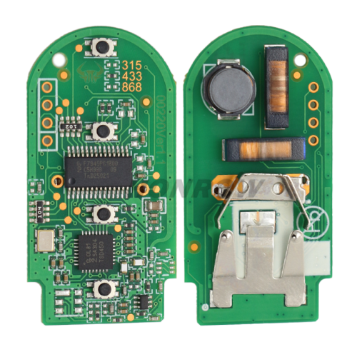 For After Market BMW 4 button remote key With 433MHZ with PCF7945P chip