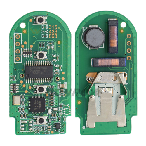 For After Market BMW 4 button smart card remote key With 868MHZ PCF7953P /  Hitag / ID49   FCCID:NBG1DGNG1 IC:2694A-IDGNG
